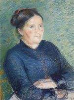 Portrait of madame Pissarro 1883